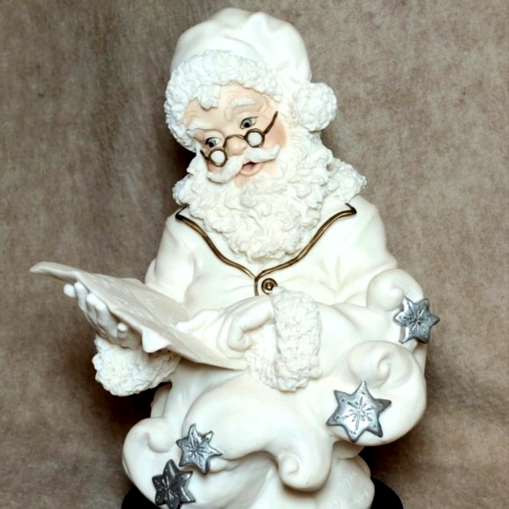Rare Giuseppe Armani "Santa's Tour" Vintage Home/Office Collectible Sculpture